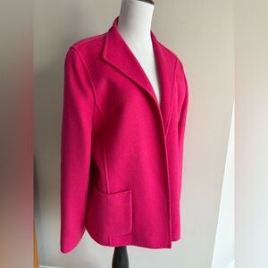 Susan Bristol Dark Pink 12/14 Vintage Wool Jacket